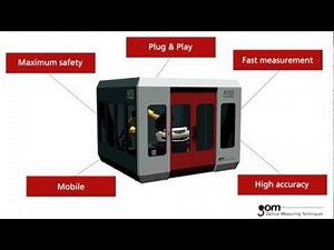 Capture 3D GOM ATOS ScanBox - Automated 3D Scanning and Inspection
