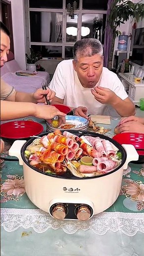 🍚👨‍👩‍👧‍👦 Super Delicious Family Meal - The Whole Family Gets Together and Eats Deliciously!😋🍗