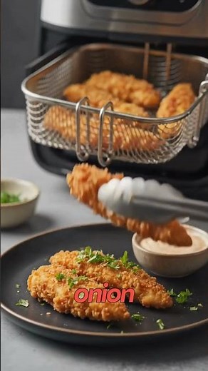 🔥 Air Fryer Chicken Tenders Without Breading!