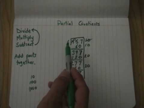 Division - Partial Quotients