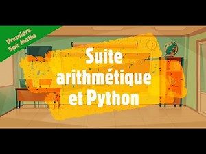 Suite arithmétique et python
