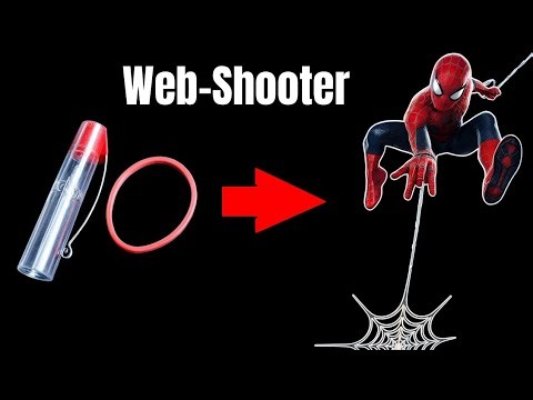 How to Make SPIDER-MAN Web Shooter with a Pen