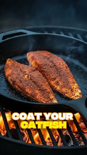 Blackened Catfish: High-Heat Skillet Sear