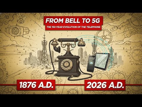 From Bell to 5G: The 150-Year Evolution of the Telephone
