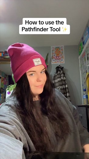 Pathfinder Tool ✨ #graphicdesigner #adobeillustrator #logodesigner #freelancedesigner