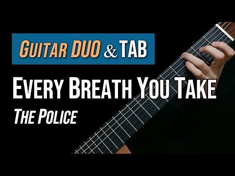 Every Breath You Take - Guitar DUO Lesson + TAB