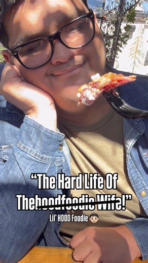 Family foodie adventures: Mom’s about to dig in, but Lil’ Hood Foodie says, ‘Not today, mom!’ 👸🏻👦🏻🫶🏼 @The Biergarten at Old World HB #FamilyFoodies #IrisFestival #MomLife #FoodieAdventure #LilHOODFoodie