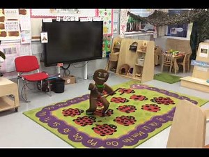 EYFS Stories: The Gingerbread Man running through our classroom!