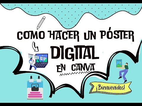 Como hacer un poster digital en canva