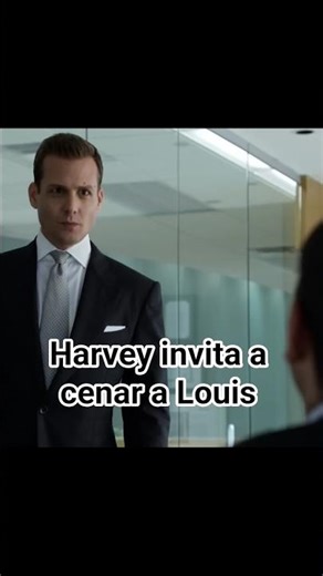 Harvey invita a cenar a Louis #harveyspecter #louislitt #suits #edit #netflix