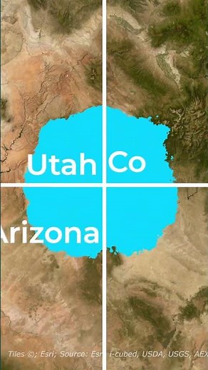 The Only Place Where You Can Stand in 4 US States at Once (Four Corners) 🇺🇸🗺️