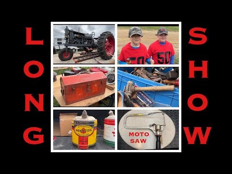 Full Show! Rare Oil Bottle Restoration, Moto-Saw, Zagray Spring Show, Lots Of Tools!