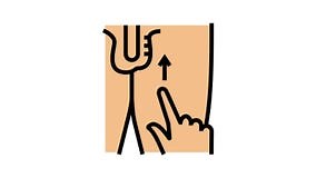 Animación De Icono De Color Reflejo Cremasterizado Almacen De Video - Vídeo de susto, enraizamiento: 262891733