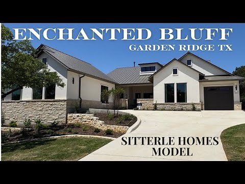 Enchanted Bluff, Garden Ridge Tx, Sitterle Homes, Model Tour