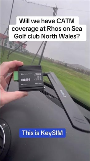 Will there is Narrowband IoT CATM coverage at Rhos on sea golf club North Wales?