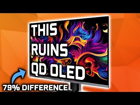 This Ruins QD OLED Monitors - HDR400 vs Peak 1000