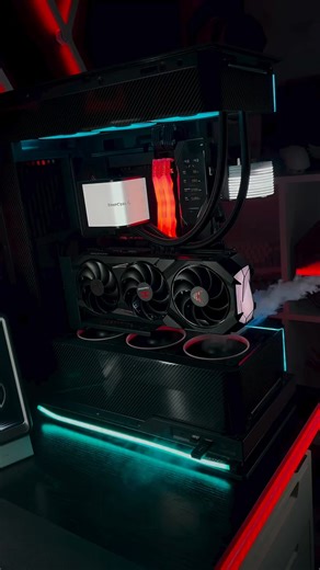 Flip the airflow, not the style 💨 DeepCool FL12R 120mm reverse-blade fans combine high airflow with vibrant 36-LED Gen2 ARGB for clean, show-ready builds. Cr- @its._.aloy #Deepcool #pcfan #pccooling #custompc #pcbuild #gamingpc #Highperformance #FL12R #ARGB #pcsetup | DeepCool India
