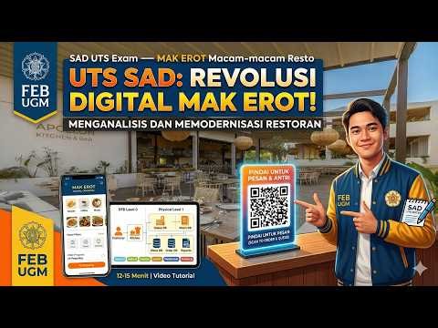 Revolusi Digital MAK EROT Resto | UTS System Analysis and Design