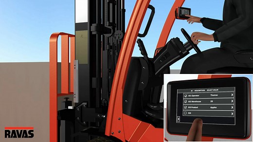 RCS Hy-Q-52 | Hydraulic scale for forklift trucks