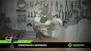 Greenlee EK1240KL12 Gator Battery-Powered 12 Ton Kearney Head Crimping Tool with 12-Volt Charger