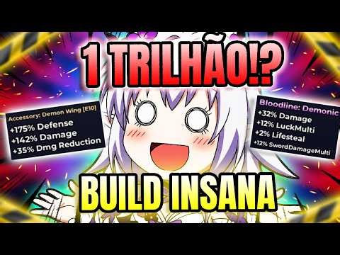 QUASE 1 TRILHÃO?! BUILD INSANA DE SWORD (970B+) | SAILOR PIECE