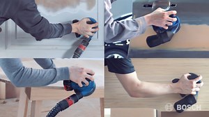 Designed for superior and well-balanced sanding: The NEW Bosch GEX 185-LI Professional Random Orbit Sander A fully efficient brushless motor that has a maximum run time of 40 minutes powered by the Bosch 18V 4.0Ah battery, the GEX 185-LI Random orbit sander has a consistent removal rate for a superior finish. User-friendly and versatile as the GEX 185-LI Random Orbit Sander is ideal for sanding wood, wood materials, plaster, or even paint removal. GEX 185-LI is part of the #PROMIX 2.0 Promo. Che