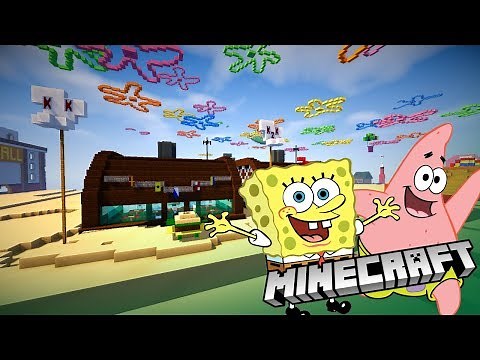 Minecraft: Bikini Bottom Tour from Spongebob!