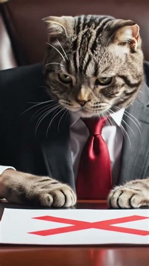 BossCat Reviews — Approved… NOT #cats #funny #cat