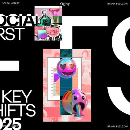 Is your brand ready for the social-first era? Ogilvy Social.Lab's #Social #Trends report explores the critical shifts you need to make to thrive in 2025 & beyond. Download your copy today: https://okt.to/OZ3rsE #OgilvySocialLab | Ogilvy