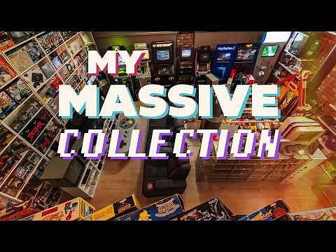 Inside one of the biggest retro video game collections in Australia | ABC News