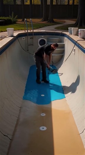 INSANE Transformation: Old Concrete Pool Turned into Luxury Reflecting Pool