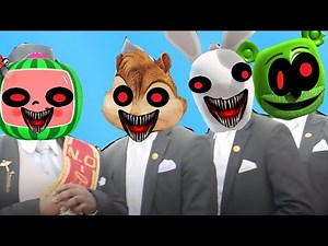 Alvin and The Chipmunks.EXE & Rabbids Invasion.EXE & Gummy Bear.EXE & Cocomelon - Coffin Dance Song