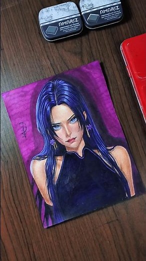 ⭐ “Nico Robin in Real Life ✨ Realistic Drawing!” #robinonepiece #short