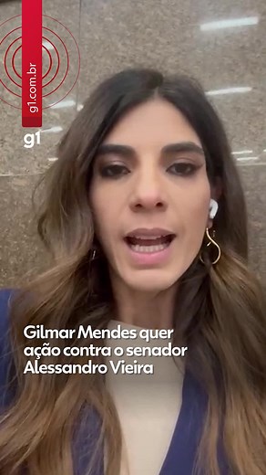 Blog da Andréia Sadi - O ministro do Supremo Tribunal Federal, Gilmar Mendes, quer entrar com uma representação criminal contra o senador Alessandro Vieira (MDB-SE) na Procuradoria-Geral da República. O pedido de indiciamento apresentado por Vieira contra ministros da Corte provocou forte reação pública de ministros e também nos bastidores do Supremo. Integrantes do tribunal relatam irritação e classificam a iniciativa como uma escalada de tensão institucional. A derrota de Vieira na CPI foi sel