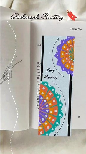 Easy Bookmark Ideas 😍🔖#shorts #painting #bookmark #digitalart