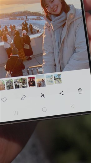 17K views · 128 reactions | The First Look at Galaxy S25 - #2 AI Edit Experience the Galaxy S25’s AI editing features! It will allow you to precisely adjust and remove subjects in your pictures. You can also remove unnecessary noise from your videos! | Samsung Electronics | Facebook