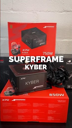 Está na hora de elevar o nível do seu setup com as fontes Kyber da XPG! ⚡