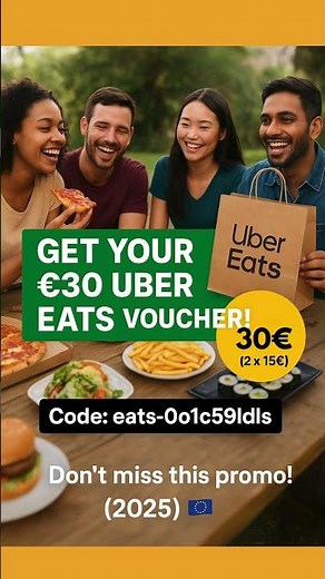 Get €30 Uber Eats Voucher + Promo Code 2025 | eats-0o1c59ldls