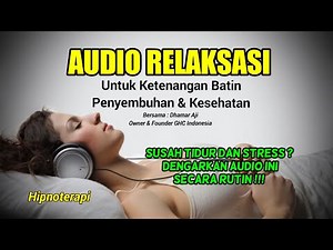RELAXATION AUDIO for Calm, Healing & Health || Trouble Sleeping & Stress, Listen to this!!!