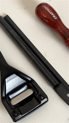 Tools for Beginners Educational Series Part 5: Skiving 101. With a variety of shapes, blades sizes and ability to adjust for the depth of a cut, this tool thins leather to allow for flexibility in spaces that would otherwise be unmanageable. Watch the full video on our blog! https://tandyleather.com/blogs/tandy-blog/essential-tools-for-beginner-leathercrafters-top-10-must-haves | Tandy Leather