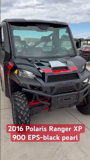 2016 Polaris Ranger XP 900 EPS-black pearl