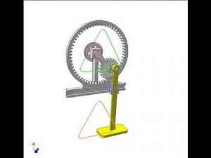 Gear linear translating motion 2