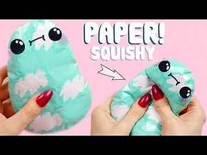 DIY KAWAII POTATO PAPER SQUISHY