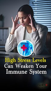 6.7K views · 62 reactions | High Stress Levels Can Weaken Your Immune System #stress #immune #health | Health+ | Facebook