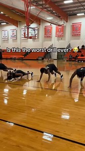 If coach made me do 94 feet of pushups I’d crashout 🤦‍♂️🥀 @iversonclassic | MADE Hoops