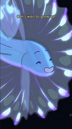 Tripod Fish 🔭🐟 #animation #original #cartoon