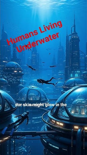 What If Humans Lived Underwater? 🌊 #shorts #aivideo