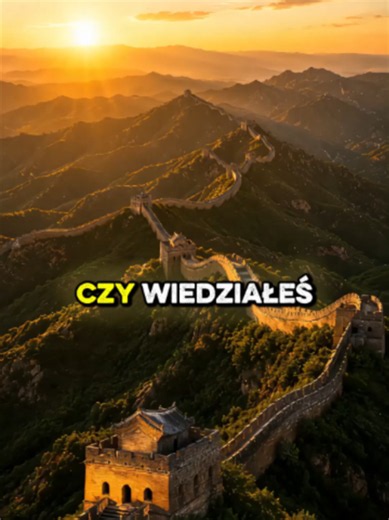🏯 Czy naprawdę widać Wielki Mur Chiński z kosmosu? To jeden z najpopularniejszych mitów na świecie. W tej rolce poznasz najciekawsze fakty o Wielkim Murze Chińskim – jego długości, historii oraz tym, dlaczego nie jest jednym ciągłym murem. 💬 Ty też wierzyłeś, że widać go z kosmosu? #Shorts #Chiny #MurChiński #Historia #Ciekawostki
