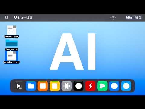 Trying World's First AI-Generated Operating System
