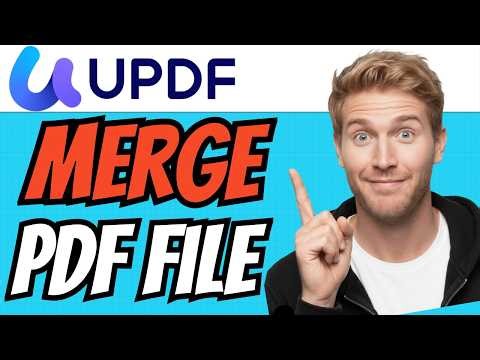 How To MERGE PDF Files In UPDF (QUICK & EASY) 2026